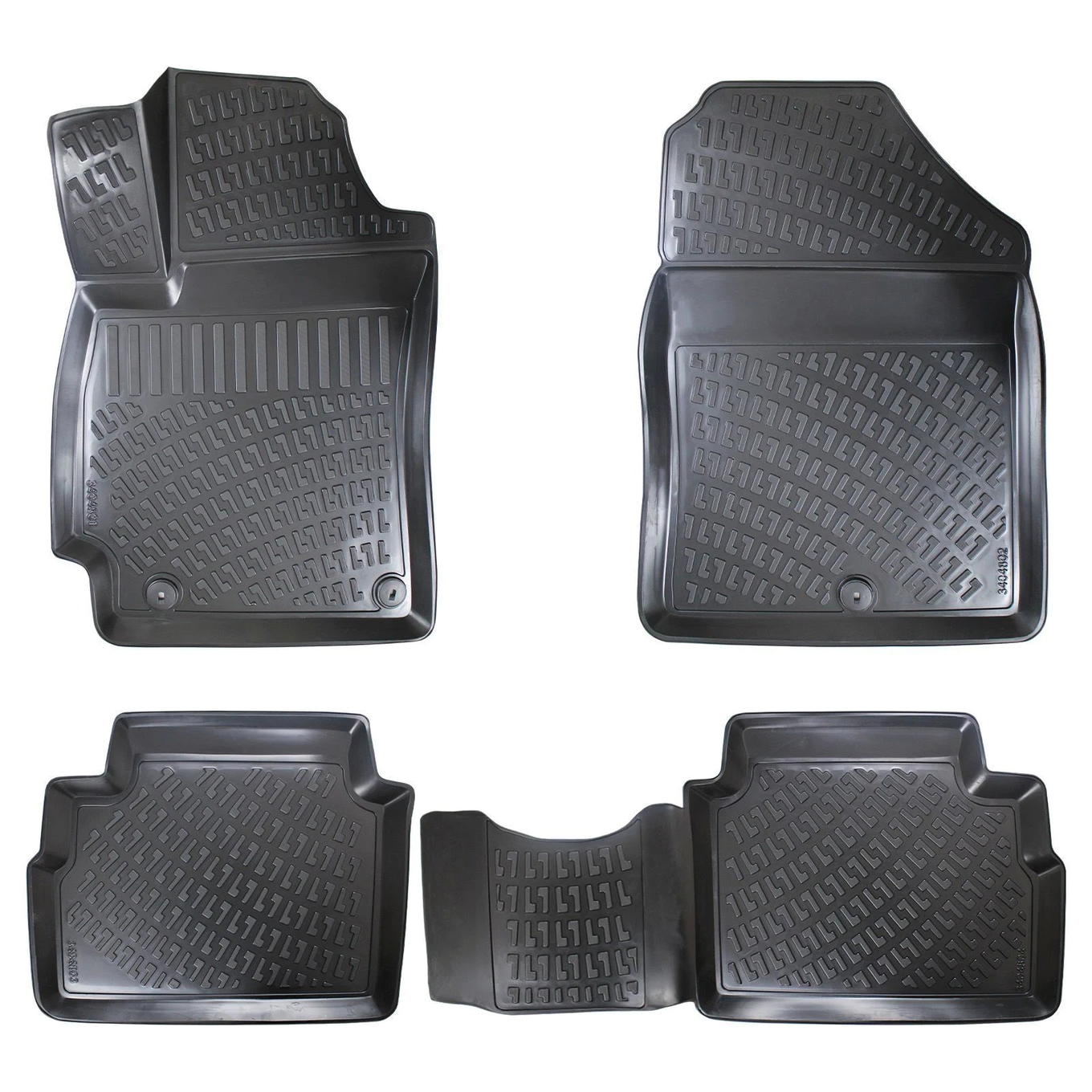 3D Fußmatten passend für Hyundai Elantra Baujahr 2016-2019 1