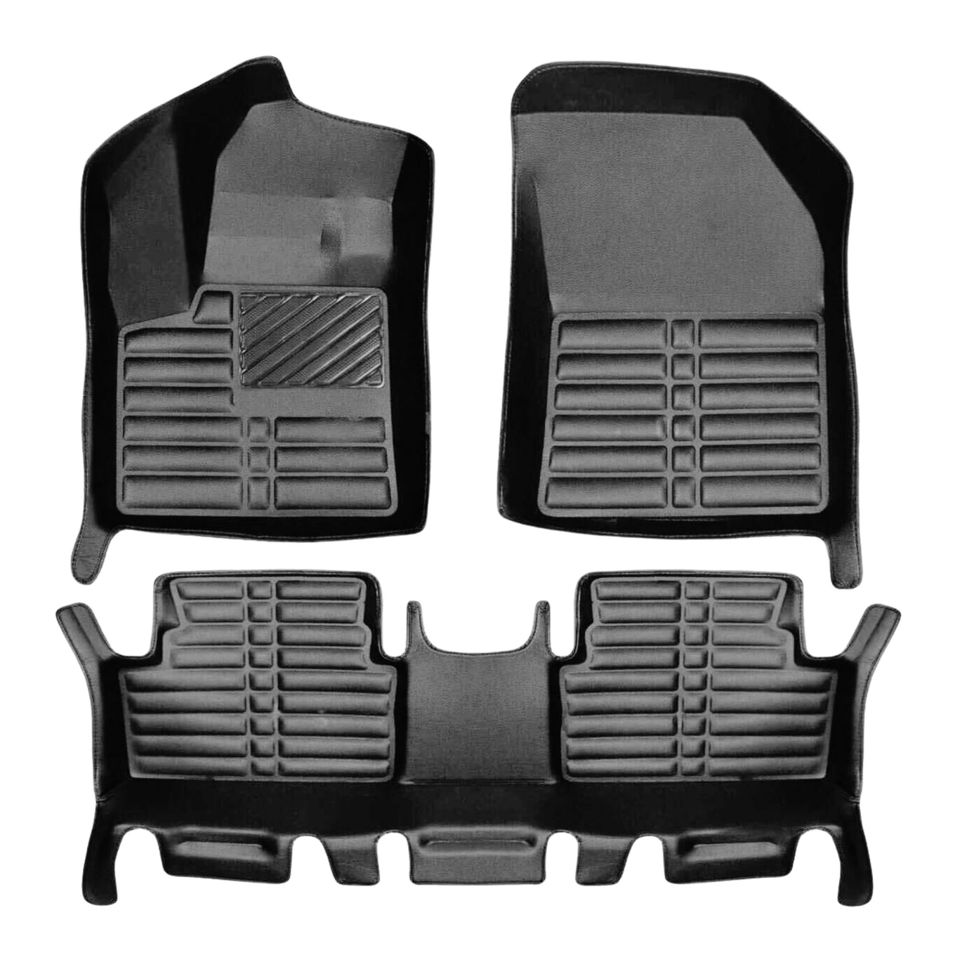 5D Premium Auto Fussmatten TPE Set passend für Citroen C5 Aircross Baujahr ab 2017 2