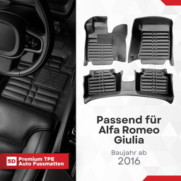 5D Premium passend für Alfa Romeo Giulia Baujahr ab 2016 thumbnail