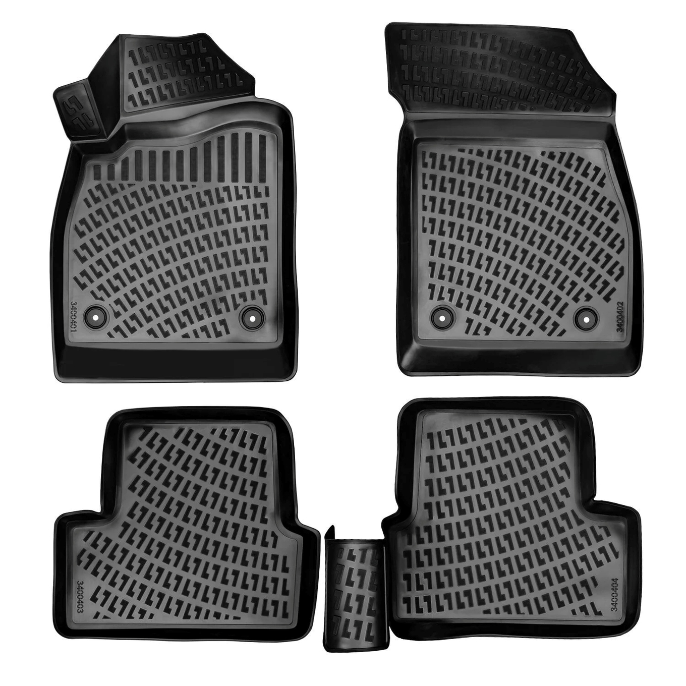 3D Fussmatten passend für Chevrolet Cruze ab 2009 1