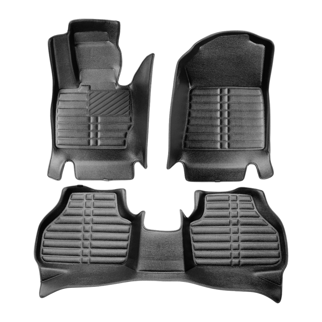 5D Premium Auto Fussmatten TPE Set passend für BMW X3 (F25) Baujahr 2010-2017 2