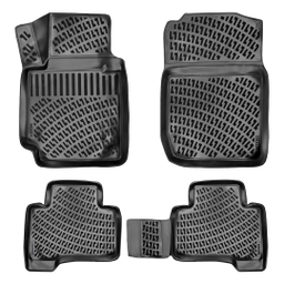 3D Auto Fussmatten Set passend für Suzuki Vitara 5 Türig Baujahr 2005-2014 thumbnail