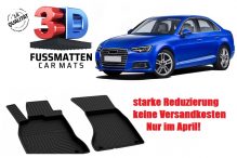 Kein 1. April Scherz: Günstige 3D Fußmatten ohne Versandkosten