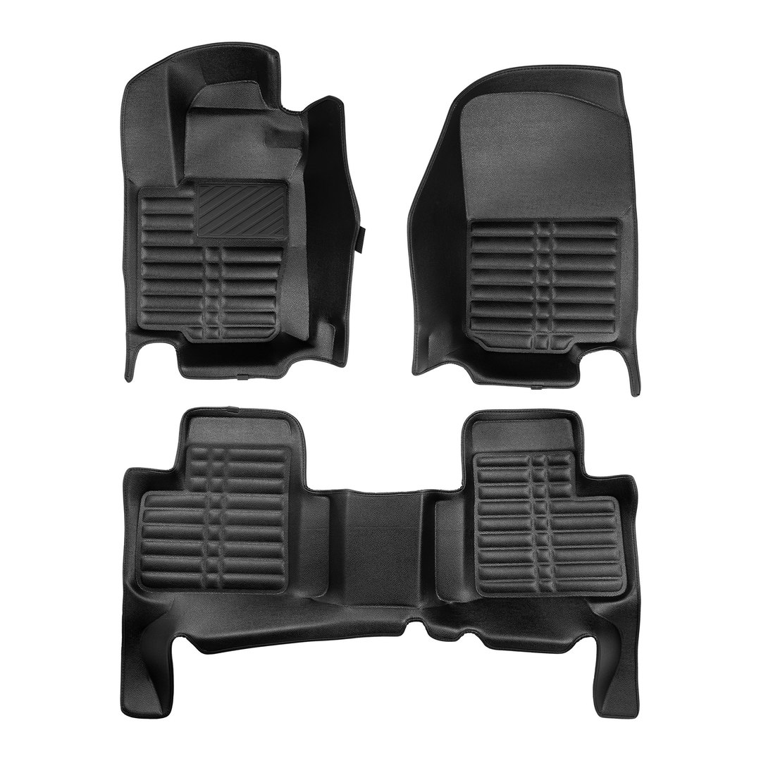 5D Premium Auto Fussmatten TPE Set passend für Mercedes GLE (W166) Baujahr 2015-2019 2