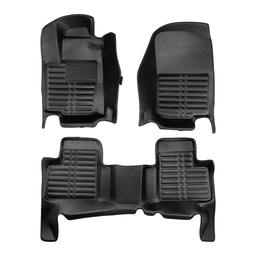 5D Premium Auto Fussmatten TPE Set passend für Mercedes GLE (W166) Baujahr 2015-2019 thumbnail