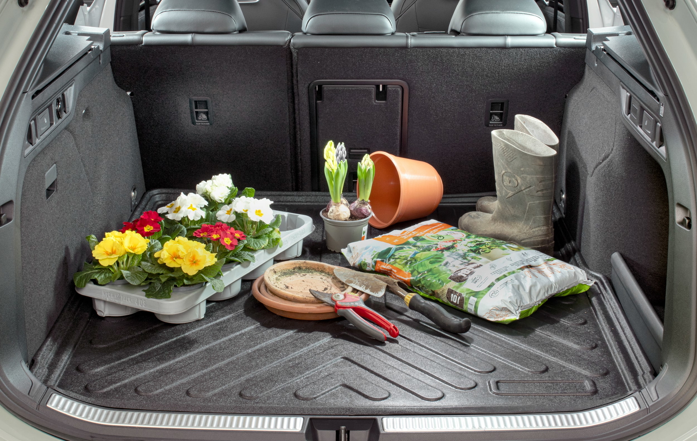 3D Auto Gummimatten & Kofferraumwanne Set für VW Tiguan ALLSPACE Baujahr ab 2016 5