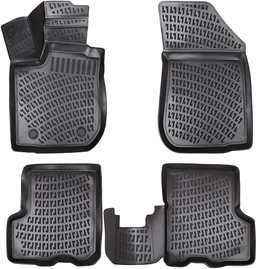 3D Auto Gummimatten & Kofferraumwanne Set für Dacia SANDERO II Baujahr 2012-2020 thumbnail