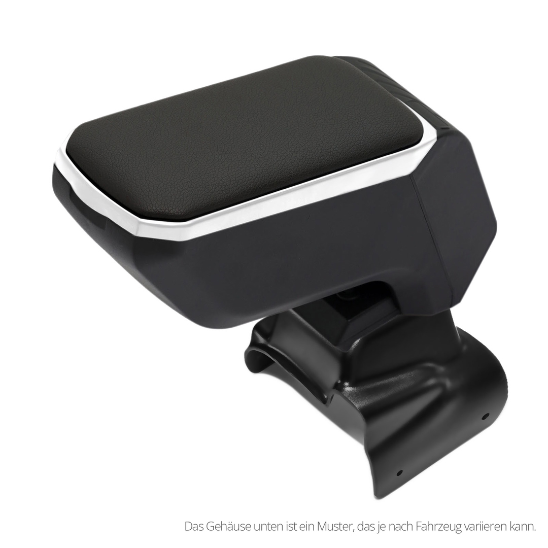 Mittelarmlehne Armauflage mit Schrauben Grau Passend für Peugeot 208 2012-2019 #2