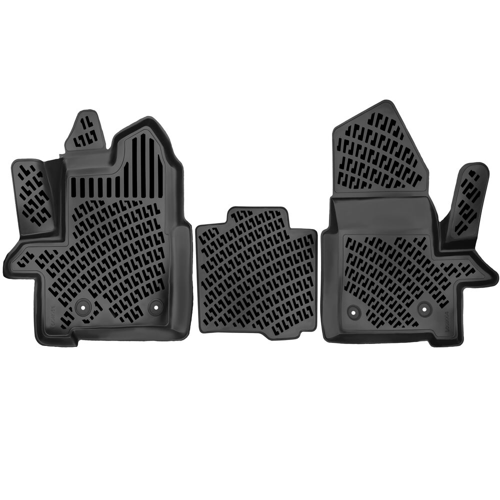 3D Premium Gummi Auto Fussmatten Set Passend für Ford Transit Baujahr ab 2014
