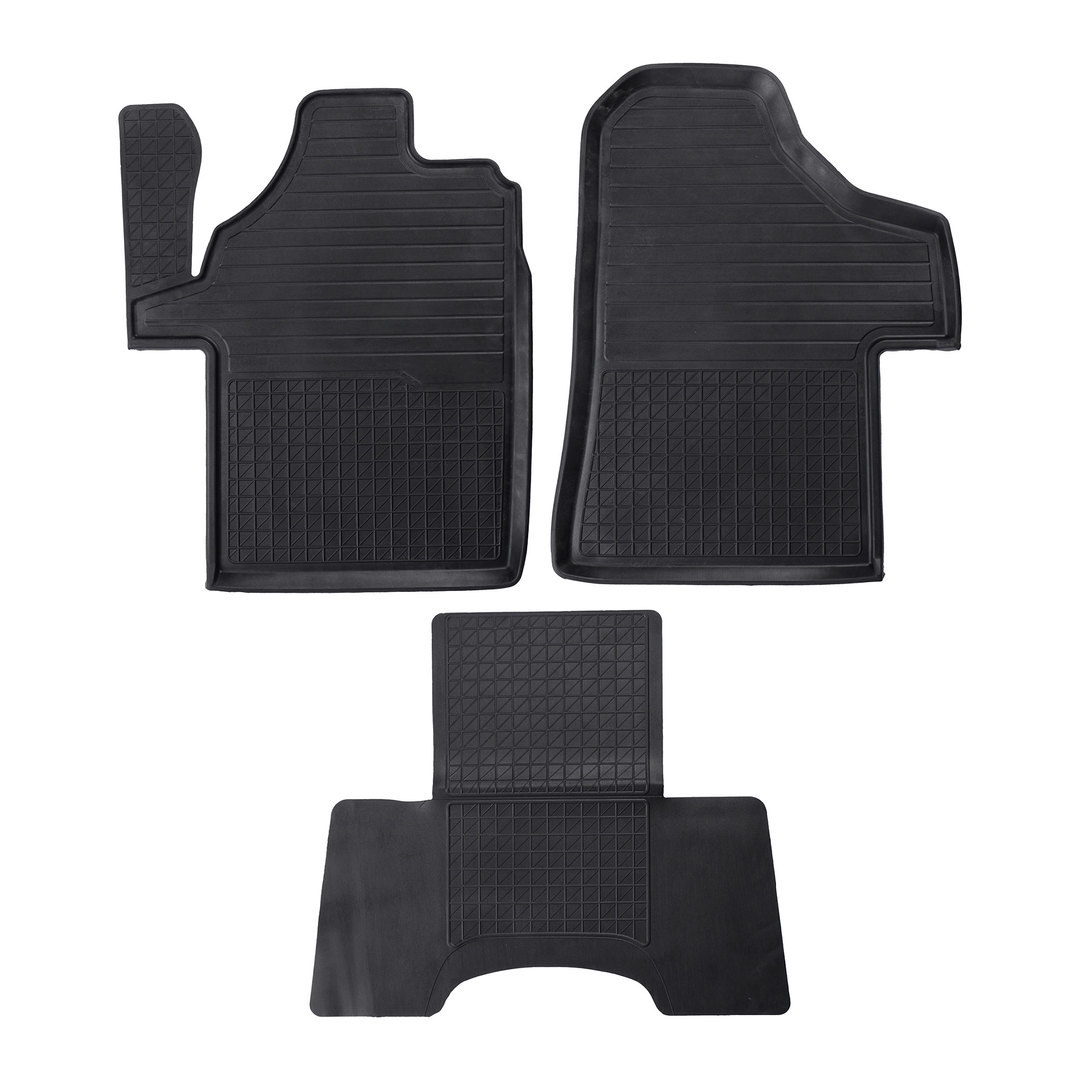 3D Premium Gummi Auto Fussmatten Set Passend für Mercedes Benz Vito (W639) Baujahr 2004-2014 #2