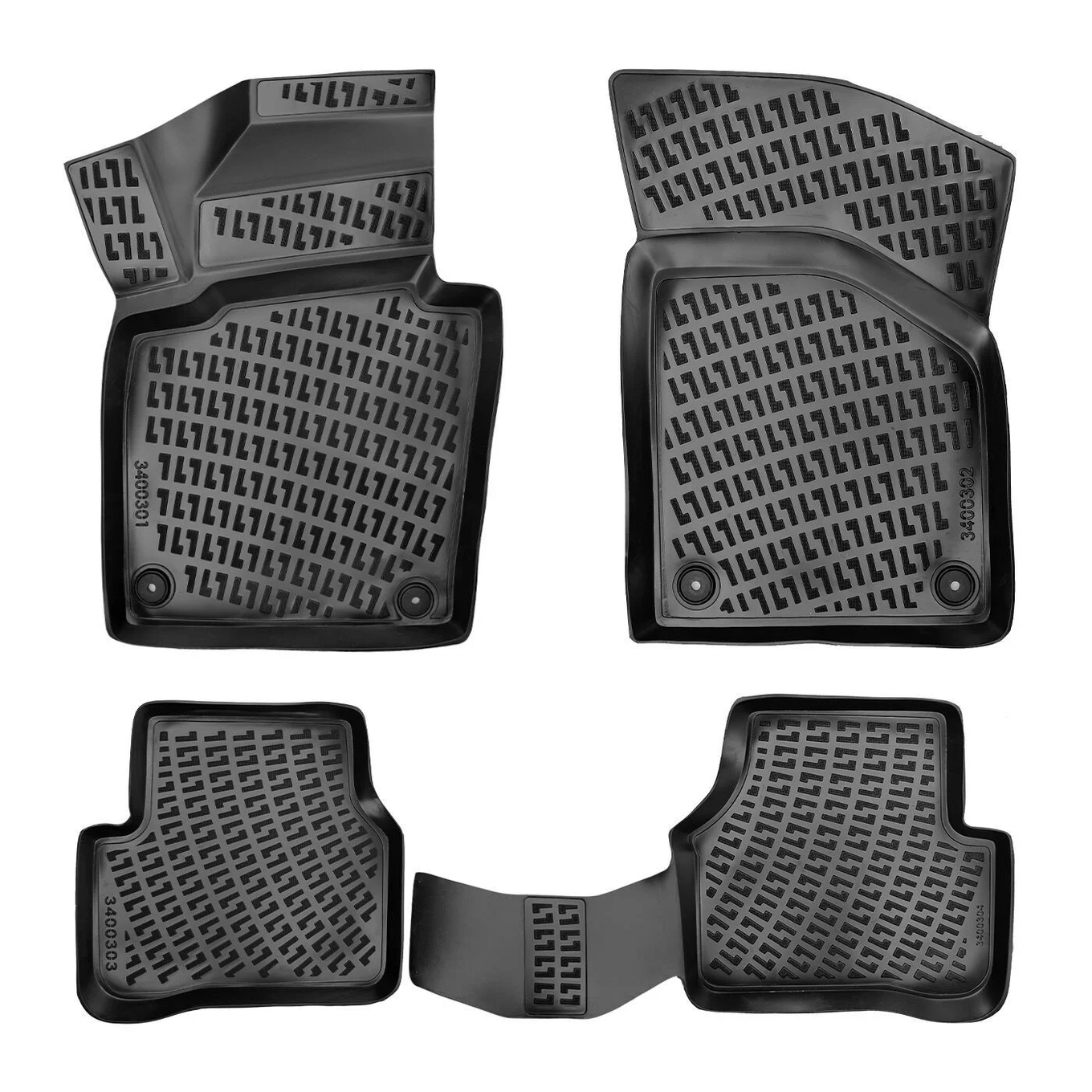 3D Fussmatten passend für Volkswagen Passat B7 2011-2014