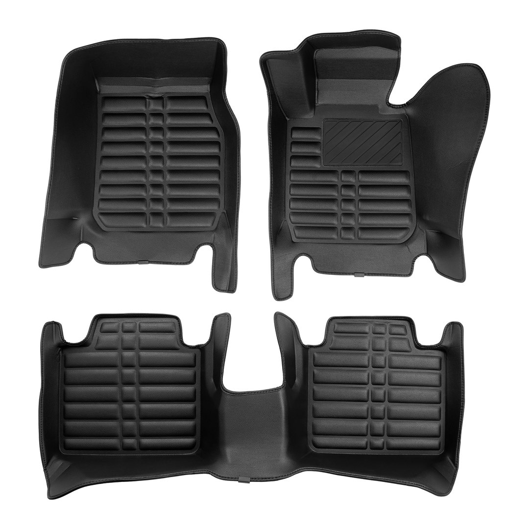 5D Premium Auto Fussmatten TPE Set passend für BMW 3 E92 Baujahr 2005-2013 2