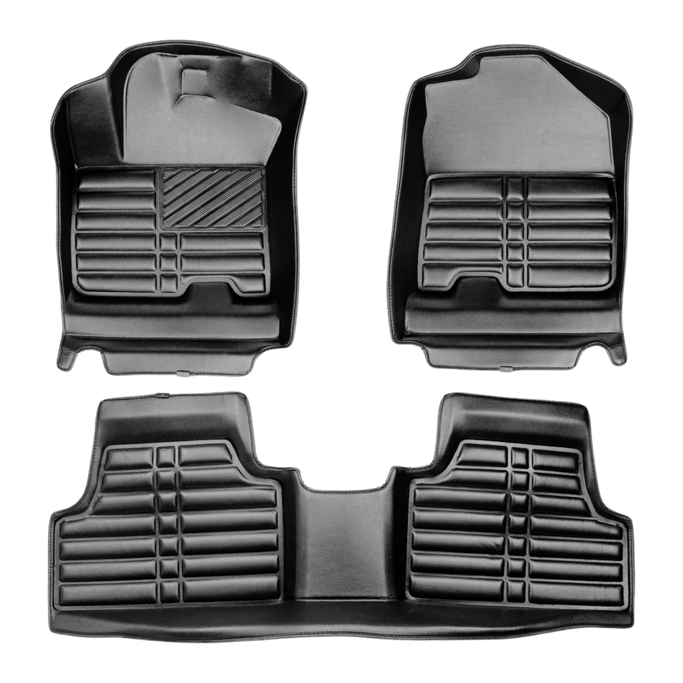 5D Premium Auto Fussmatten TPE Set passend für Hyundai Kona (Hybrid) Baujahr ab 2019 #2