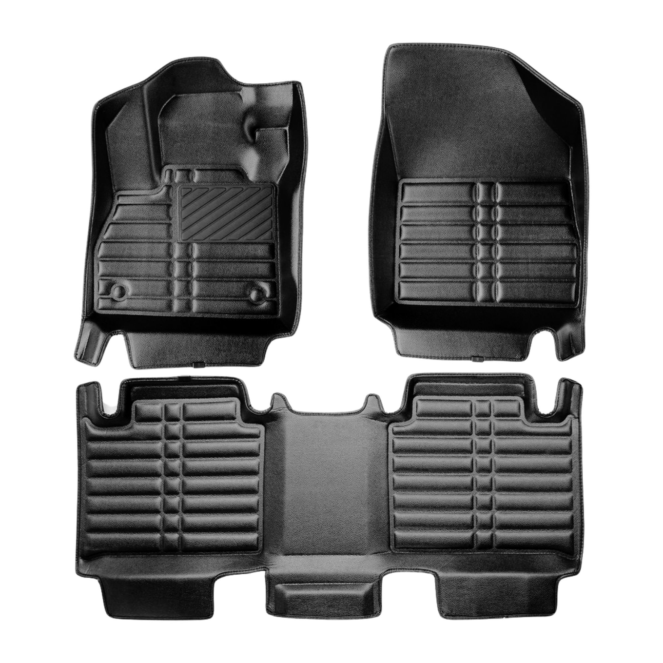 5D Premium Auto Fussmatten TPE Set passend für Renault Espace (5.Gen) Baujahr ab 2015 2