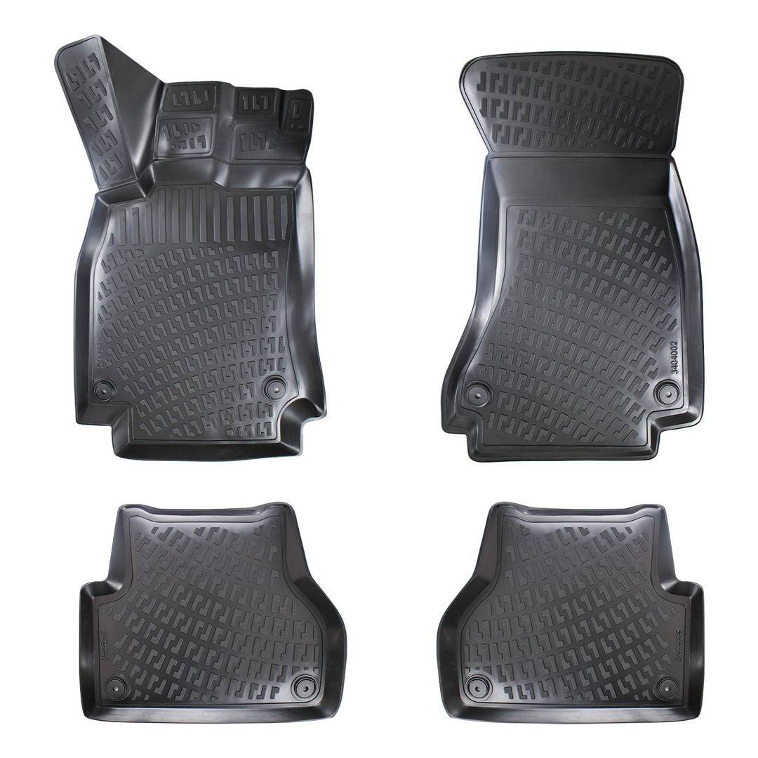 3D Auto Fußmatten Set für Audi A4 B8 Baujahr 2008-2016 2