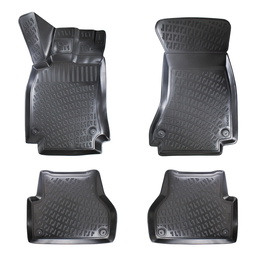 3D Auto Fußmatten Set für Audi A4 B8 Baujahr 2008-2016 thumbnail