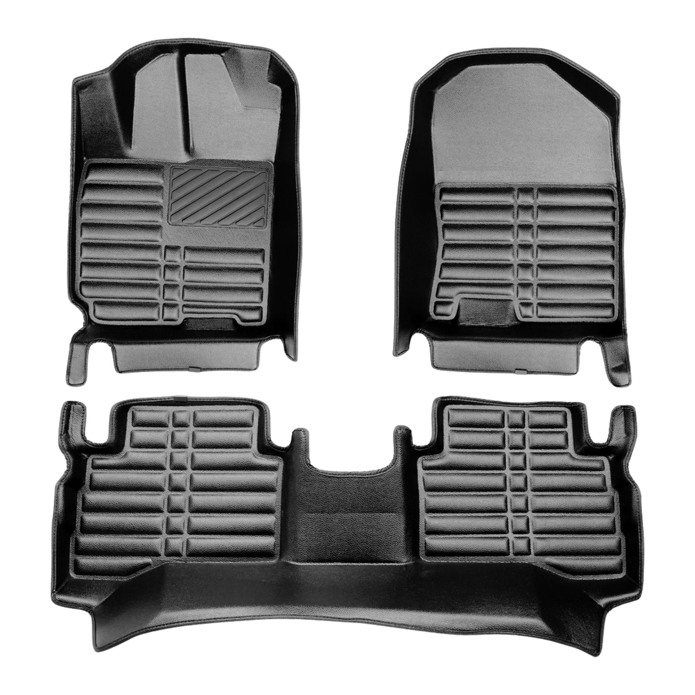 5D Premium Auto Fussmatten TPE Set passend für Hyundai Kona 1.Gen (Elektro) Baujahr 2017-2023 #2