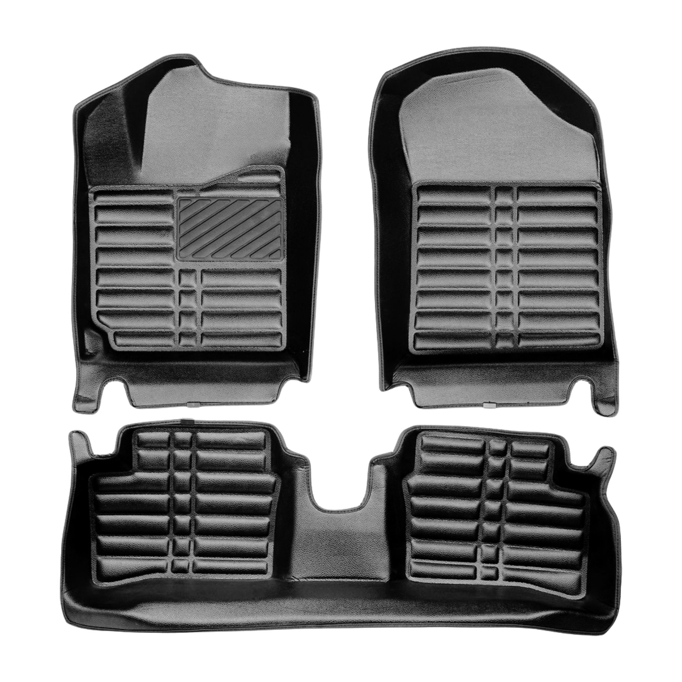 5D Premium Auto Fussmatten TPE Set passend für Kia Niro Baujahr ab 2016 2