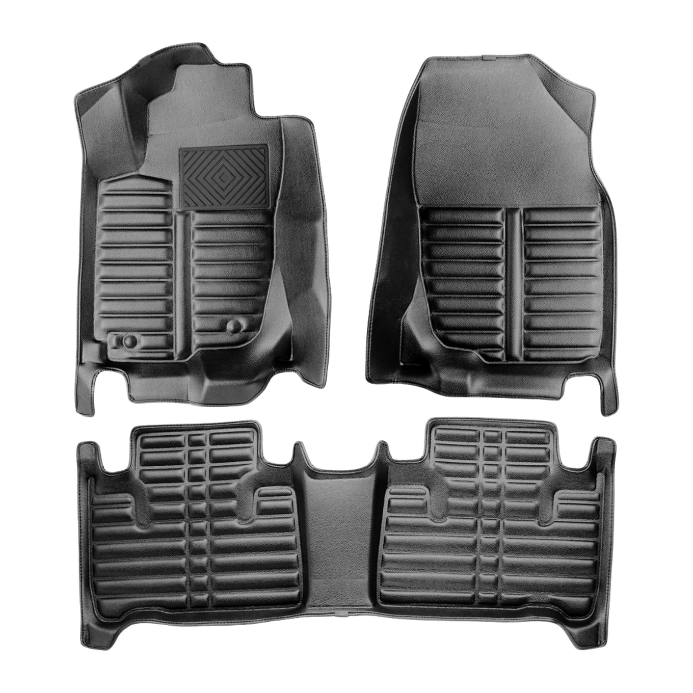 5D Premium Auto Fussmatten TPE Set passend für Toyota RAV 4 (4.Gen) Hybrid Baujahr 2013-2018 2