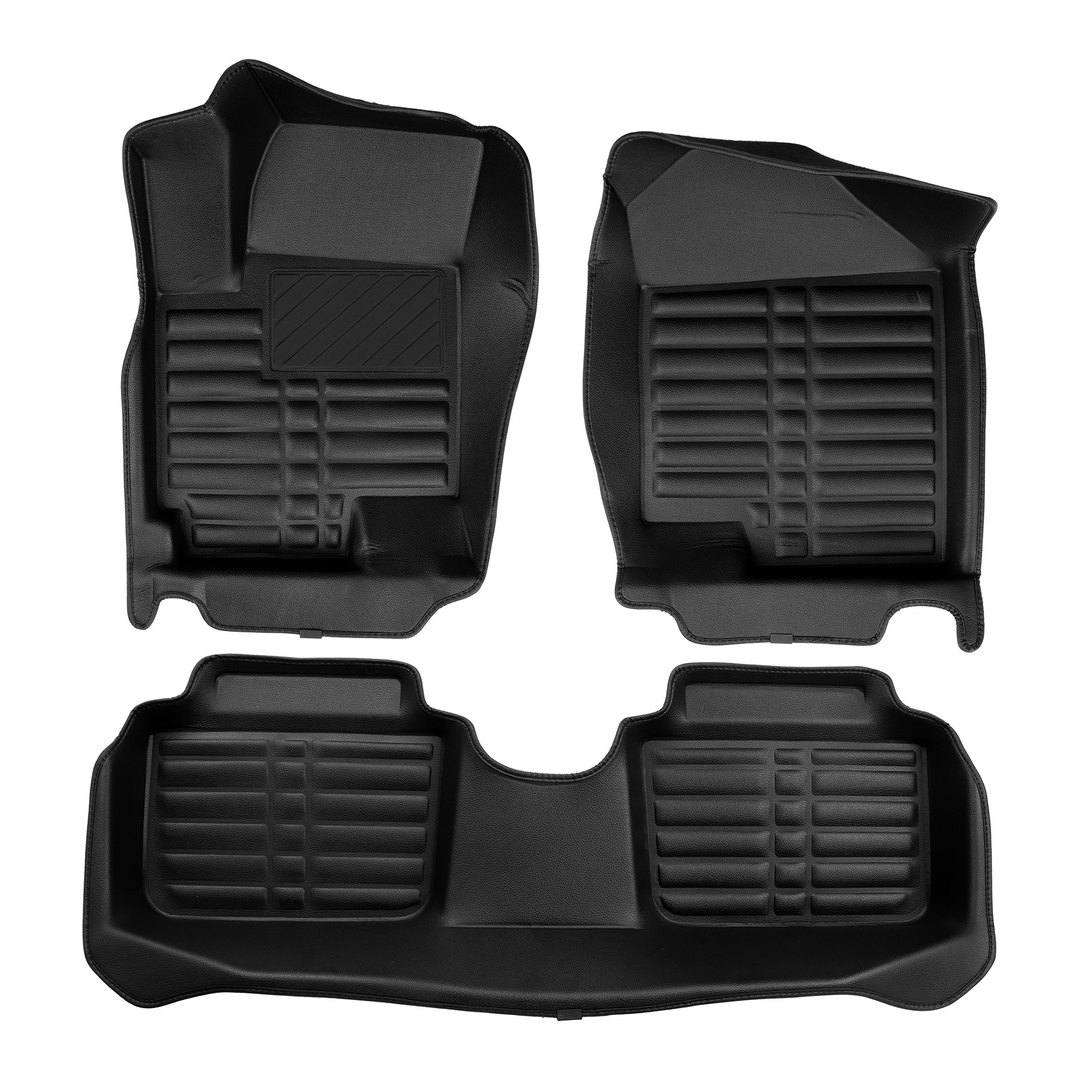 5D Premium Auto Fussmatten TPE Set passend für Kia Soul (1.Gen) Baujahr 2008-2013 2