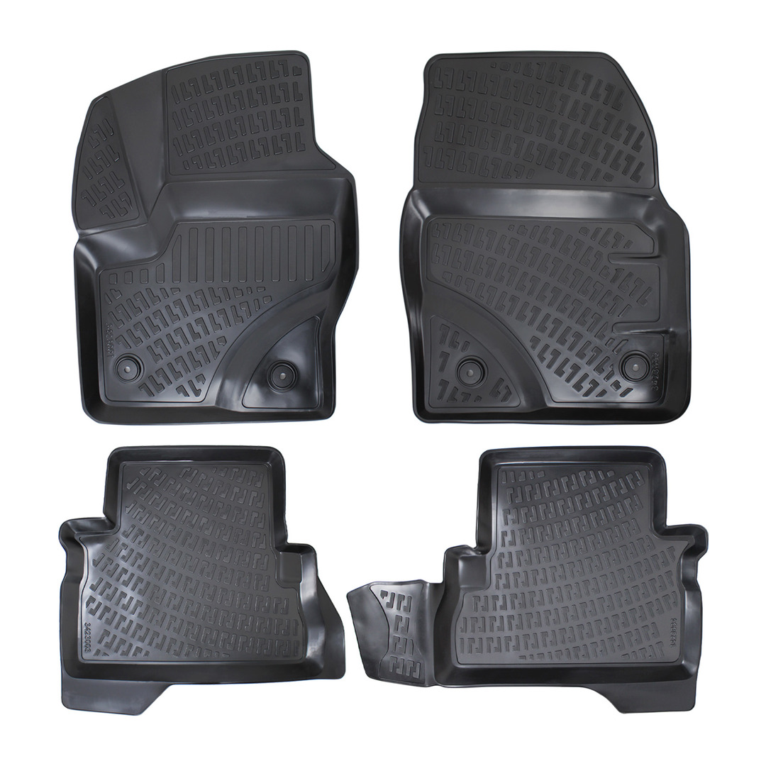 3D Auto Fussmatten Set passend für Ford Kuga (2.Gen) Baujahr 2012-2019 2