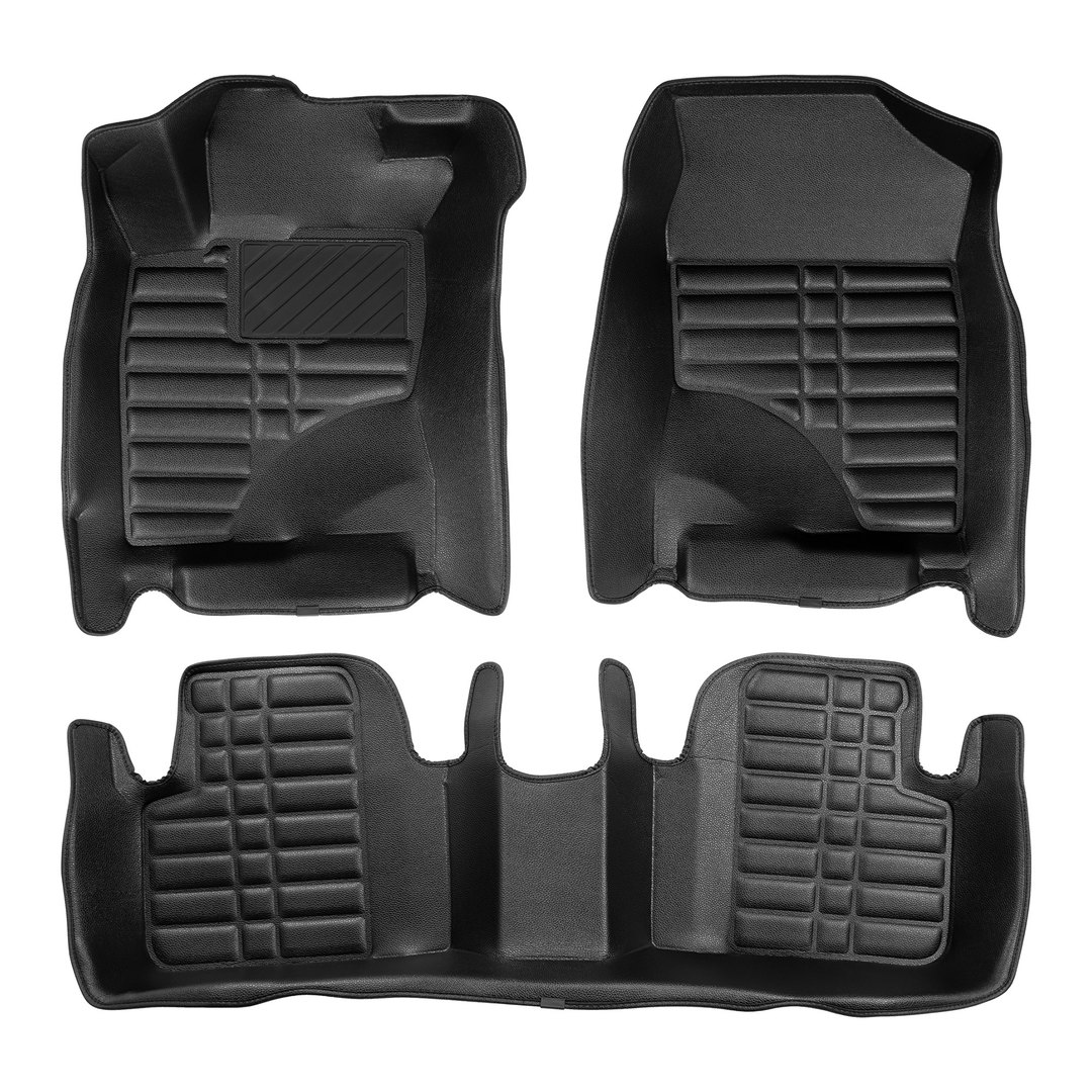 5D Premium Auto Fussmatten TPE Set passend für Honda Civic (10.Gen) Baujahr 2015-2021 2