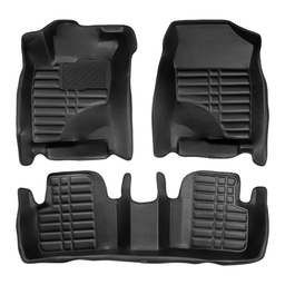 5D Premium Auto Fussmatten TPE Set passend für Honda Civic (10.Gen) Baujahr 2015-2021 thumbnail