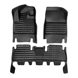 5D Premium Auto Fußmatten TPE Set Passend für Fiat Doblo (3.Gen) Baujahr ab 2022 thumbnail