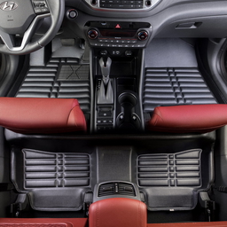 5D Premium Auto Fussmatten TPE Set passend für Audi Q4 e-tron Baujahr ab 2021 thumbnail