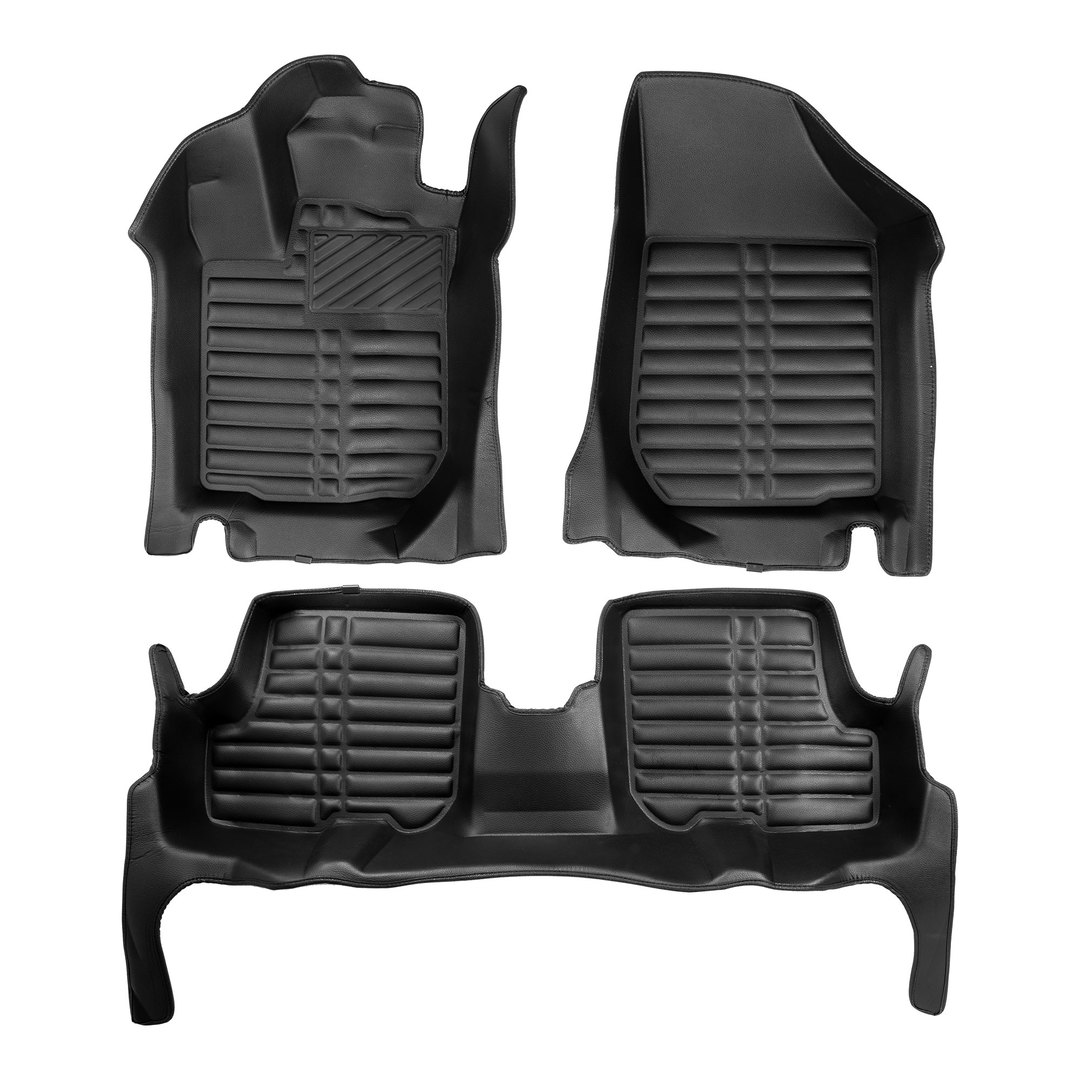 5D Premium Auto Fussmatten TPE Set passend für Dacia Sandero (2.Gen) Baujahr 2012-2020 2