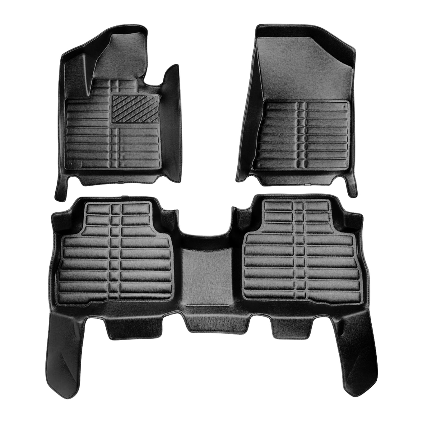 5D Premium Auto Fussmatten TPE Set passend für Kia Sorento (2.Gen) Baujahr 2009-2014 2