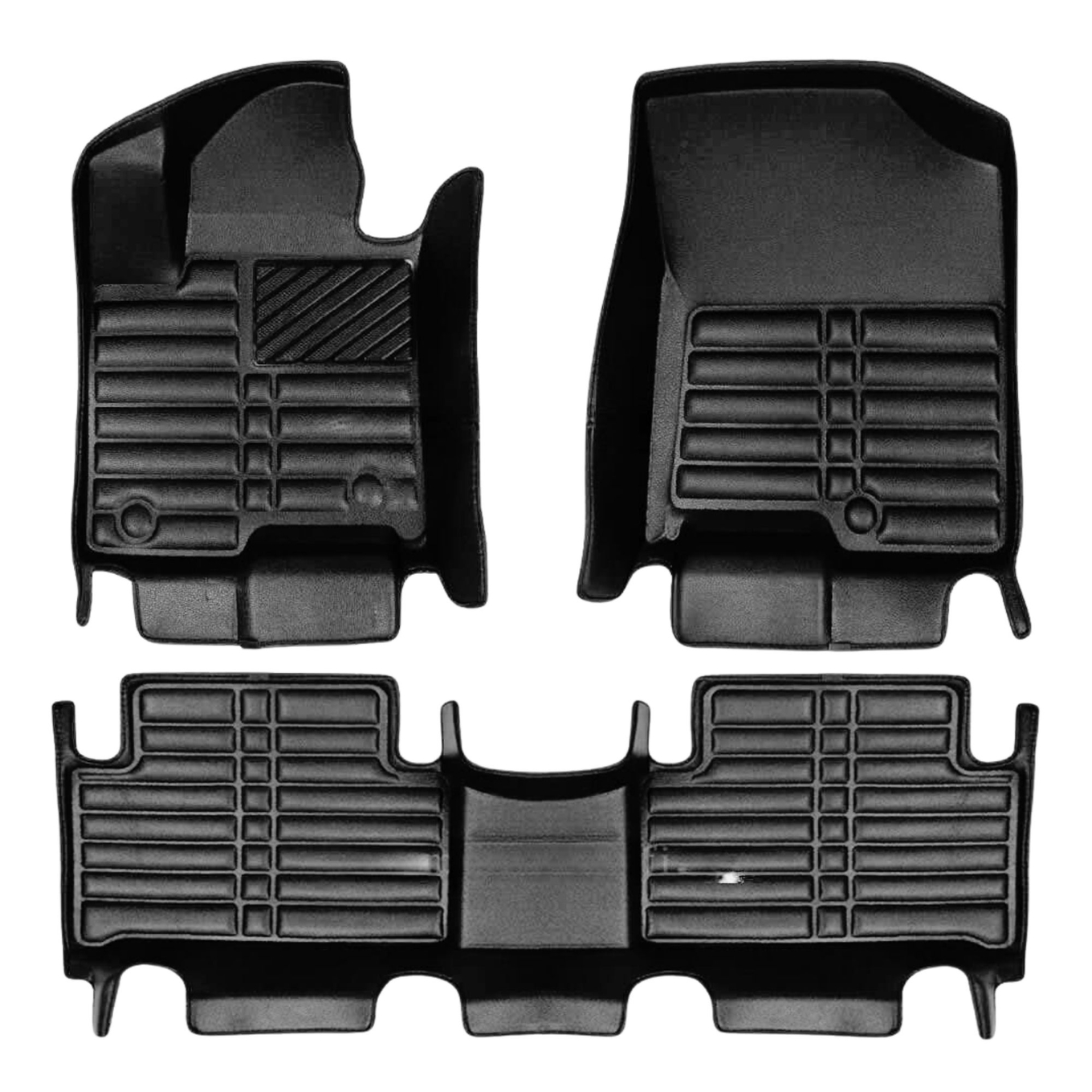 5D Premium Auto Fussmatten TPE Set passend für Kia Sorento Hybrid (4.Gen) Baujahr ab 2020 2