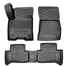 3D Auto Fussmatten Set passend für Mercedes EQA H243 Baujahr ab 2021 thumbnail