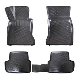 3D Auto Fußmatten Set für BMW 5 G30 & G31 Baujahr 2017-2023 thumbnail