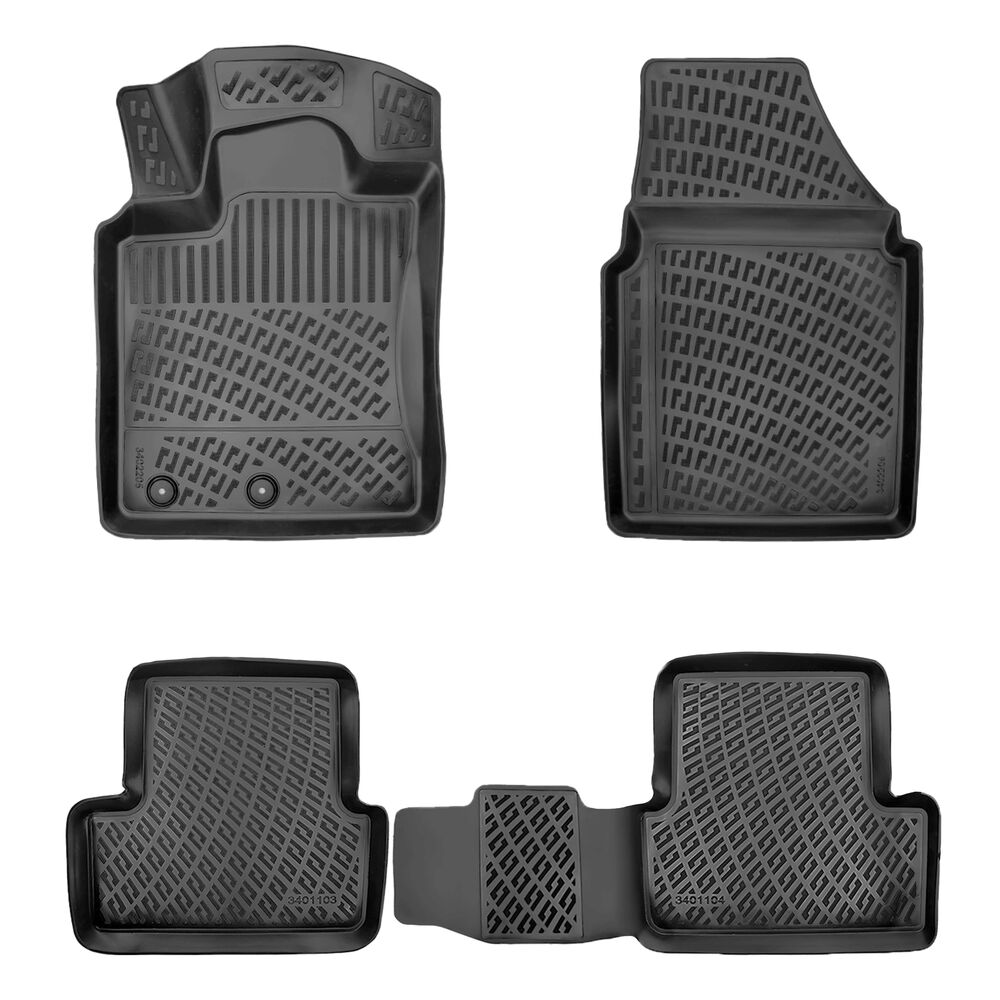 3D Fußmatten passend für Nissan Qashqai Baujahr 2006-2013 1