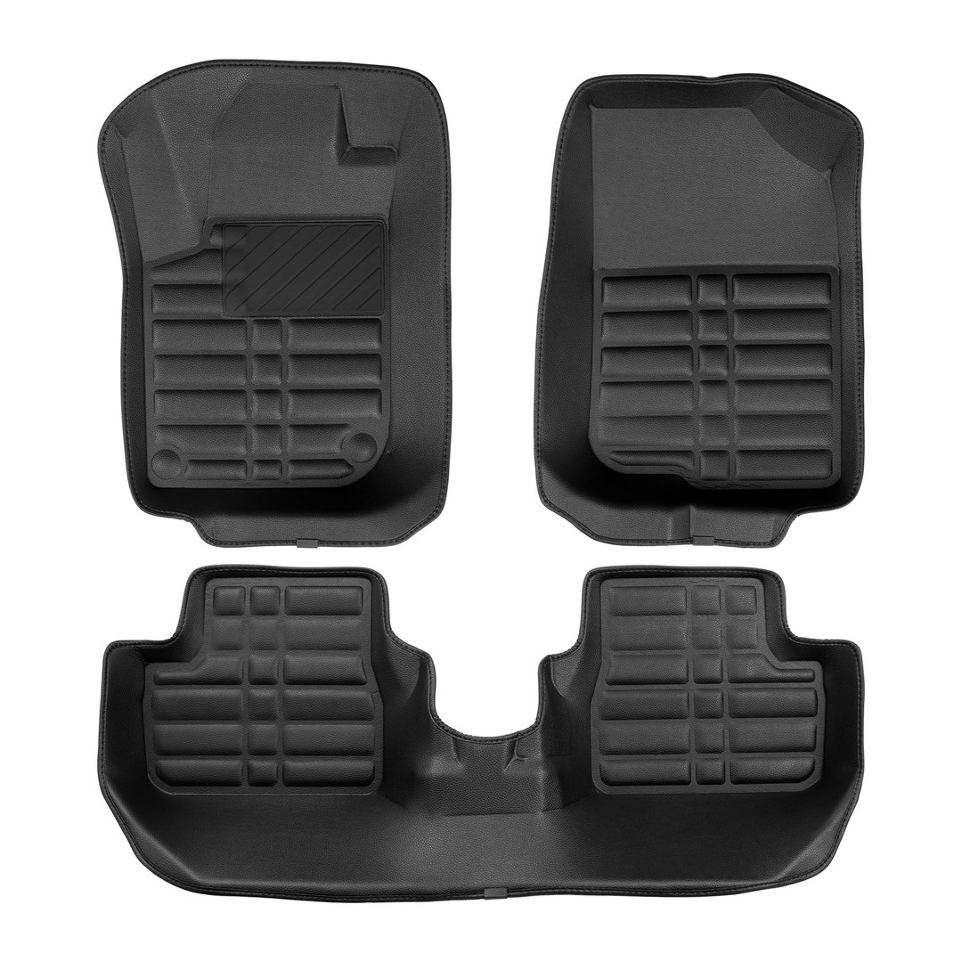 5D Premium Auto Fussmatten TPE Set passend für Peugeot 208 Baujahr ab 2019 #2