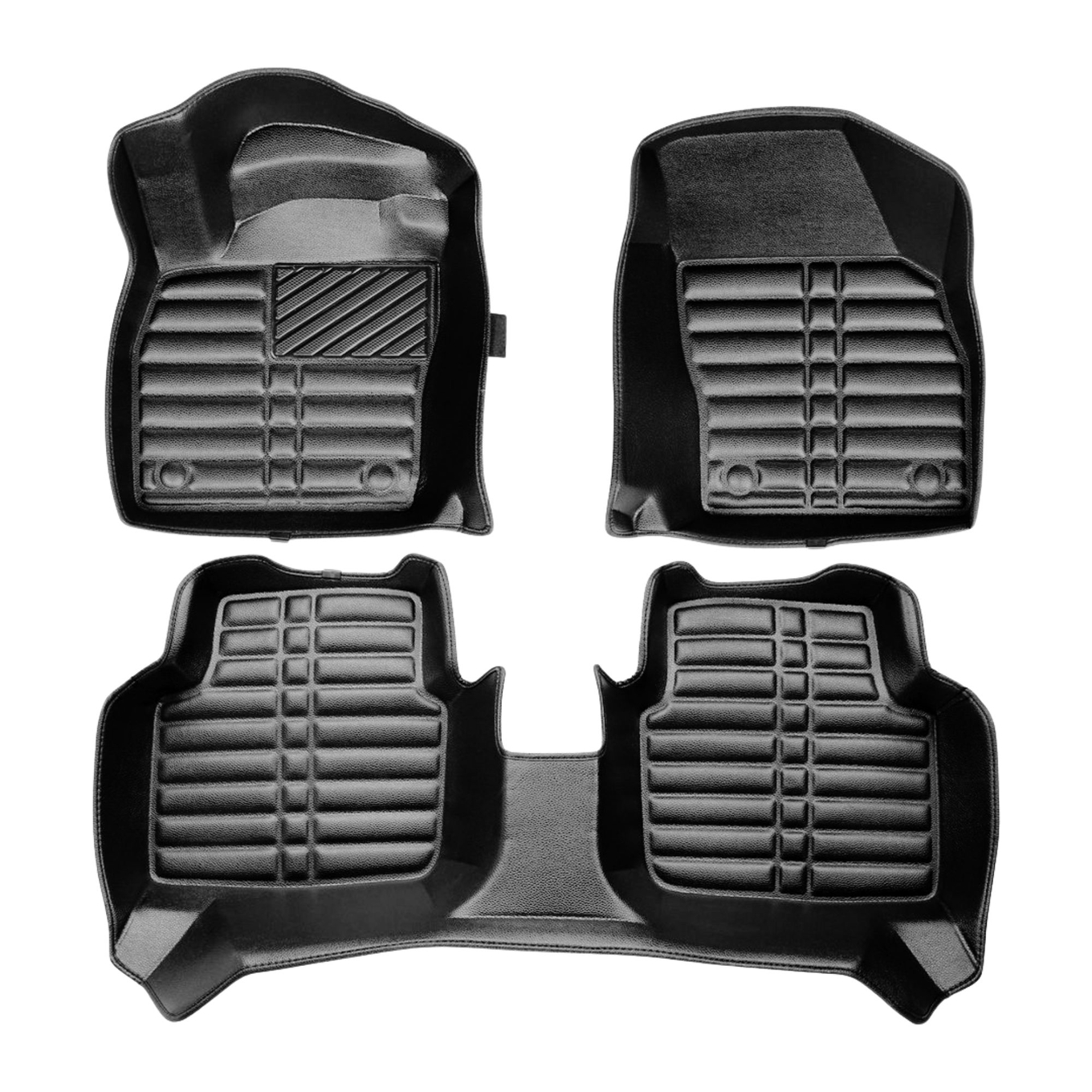 5D Premium Auto Fussmatten TPE Set passend für Skoda Kamiq Baujahr ab 2019 2