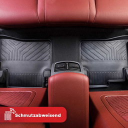 3D Premium Gummi Auto Fussmatten Set Passend für Nissan Navara Baujahr ab 2020 thumbnail