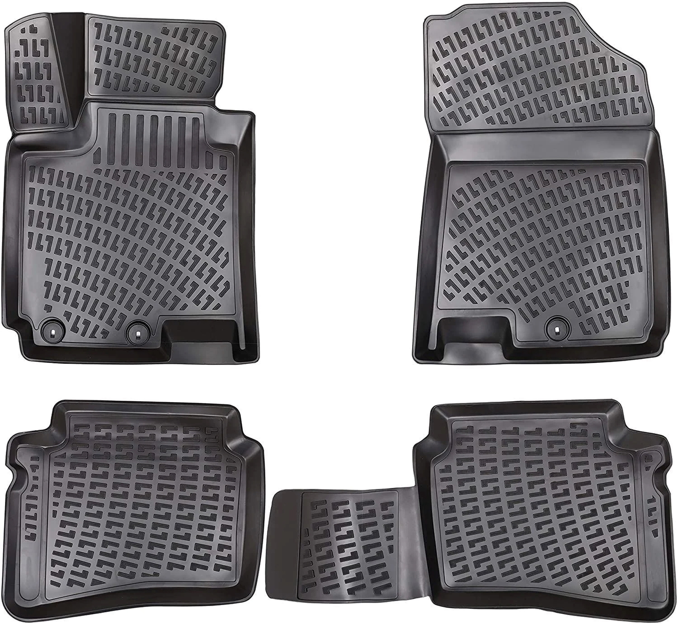 3D Fussmatten passend für Hyundai i20 II (2.Gen) 2014-2020