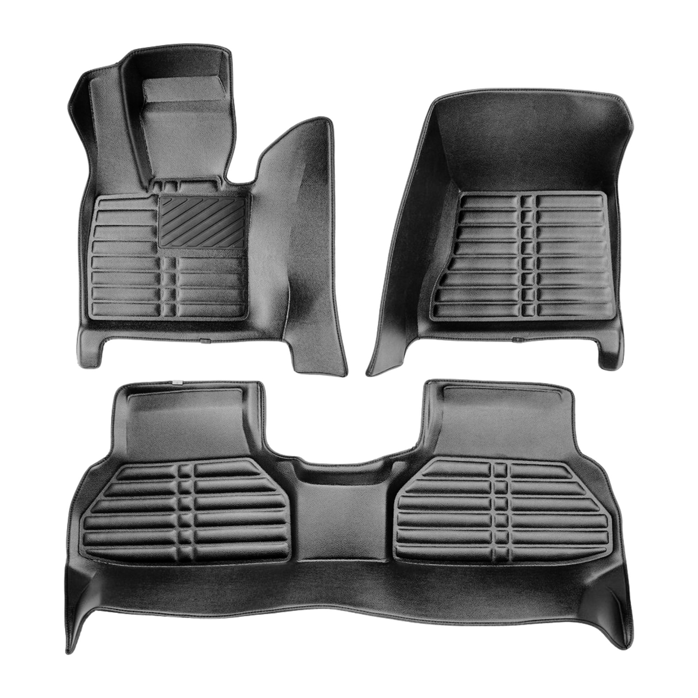 5D Premium Auto Fussmatten TPE Set passend für BMW X6 (E71) Baujahr 2008-2014 #2