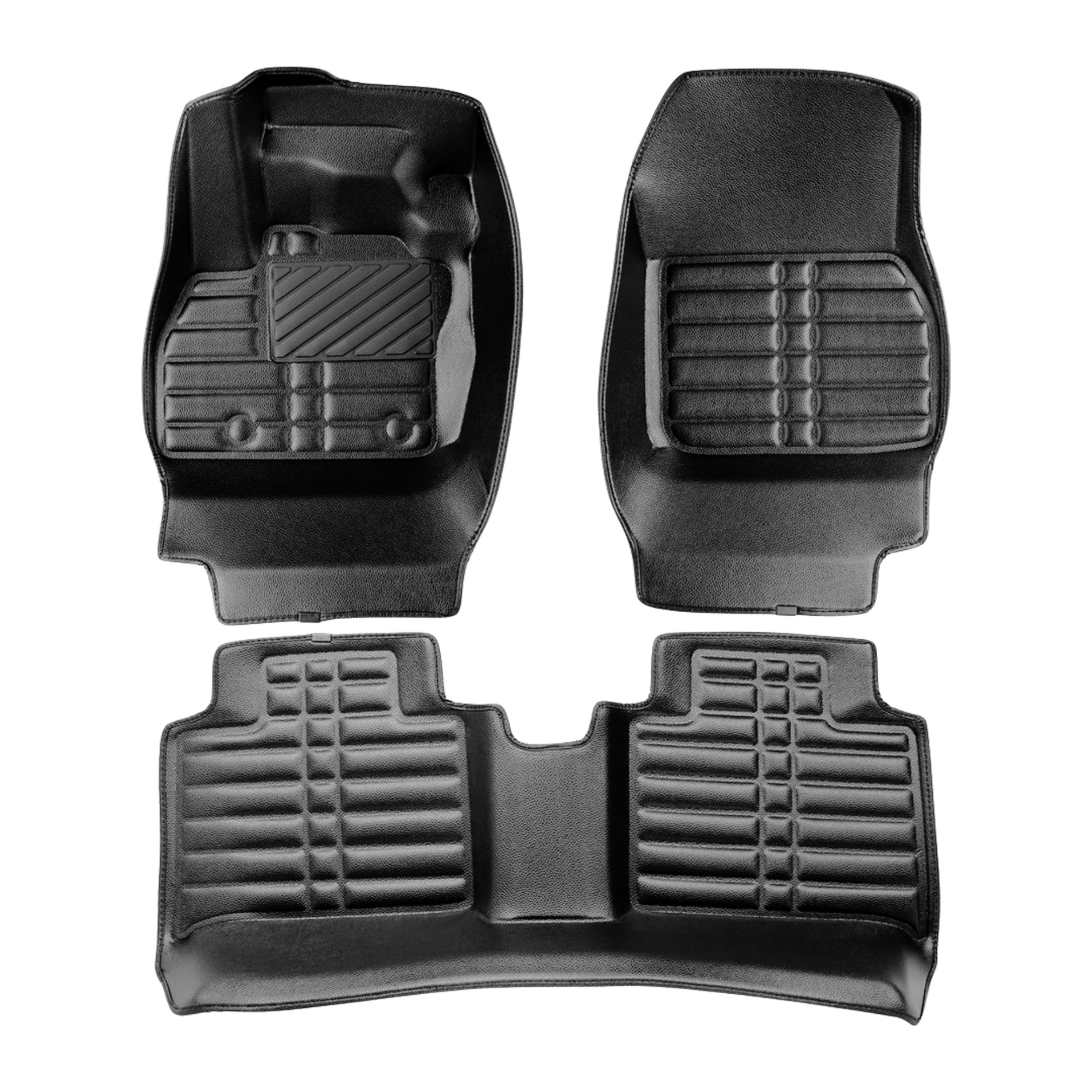 5D Premium Auto Fussmatten TPE Set passend für Renault ZOE Elektrik Baujahr 2012-2019 2