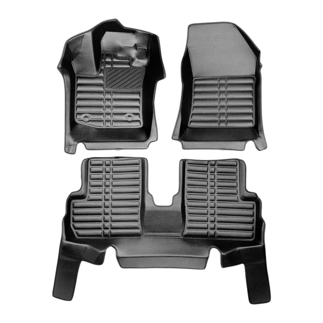 5D Premium Auto Fussmatten TPE Set passend für Dacia Lodgy Baujahr 2012-2022 2