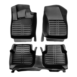 5D Premium Auto Fussmatten TPE Set passend für VW Tiguan (2.Gen) Baujahr 2016-2024 thumbnail