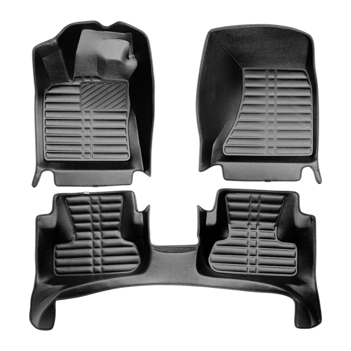 5D Premium Auto Fussmatten TPE Set passend für Audi Q5 8U (1.Gen) Baujahr 2008-2017 2