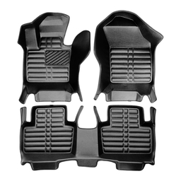 5D Premium Auto Fussmatten TPE Set passend für Volvo XC 90 (2.Gen) Baujahr ab 2015 thumbnail