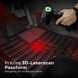 5D Premium Auto Fussmatten TPE Set passend für Fiat 500 Hybrid ab 2020 thumbnail