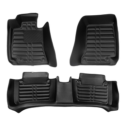 5D Premium Auto Fussmatten TPE Set passend für Mercedes E Klasse (W212/S212) Baujahr 2009-2016 thumbnail