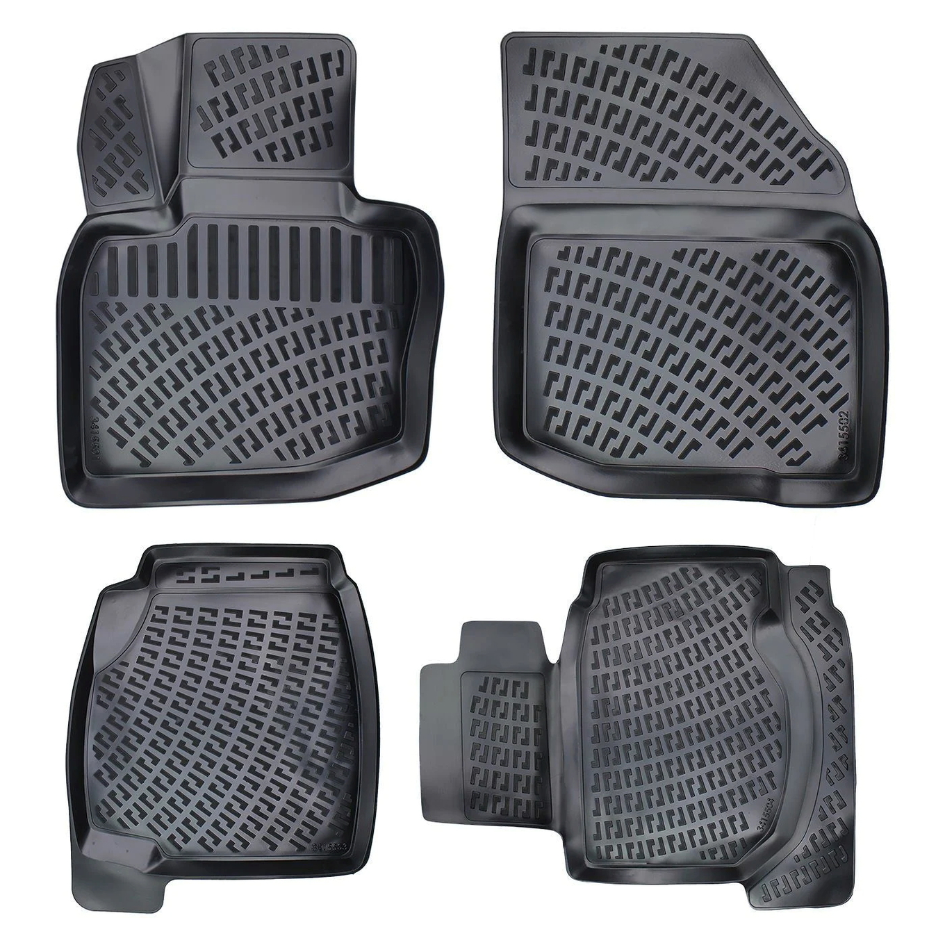 3D Fußmatten passend für Honda Civic HB (Fd6) 2006-2012