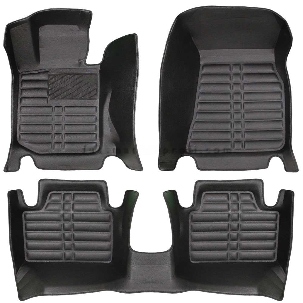 5D Premium Auto Fußmatten TPE Set Passend für BMW 3 F30 Hybrid Baujahr ab 2019 2