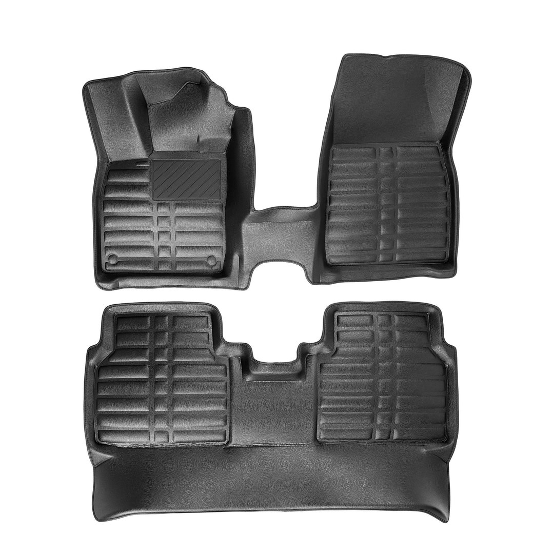 5D Premium Auto Fussmatten TPE Set passend für VW ID4 Baujahr ab 2020 2